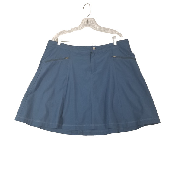 Title Nine skirt shork shorts women's xl extra large blue dry fit stretch Sports